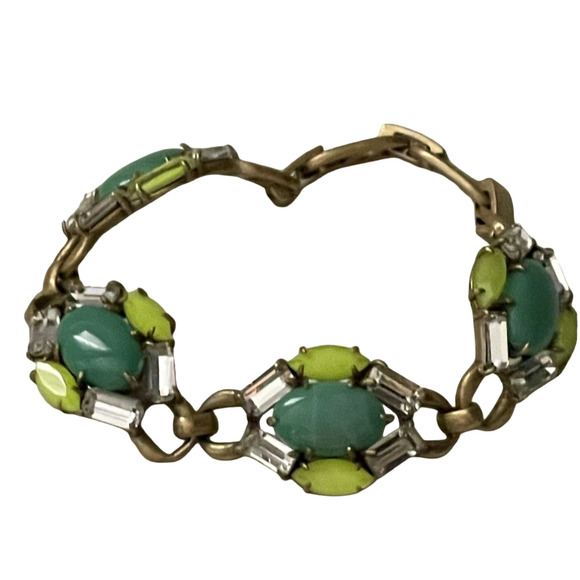 Stella & Dot Open Rhinestone Prong Adjustable Ring - Picture 3 of 6